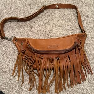 EUC DC bags fringe fanny pack, belt bag.